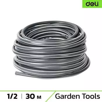 Поливочный армированный четырёхслойный шланг DELI 133801