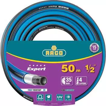 Поливочный армированный четырехслойный шланг Raco EXPERT 40302-1/2-50_z01