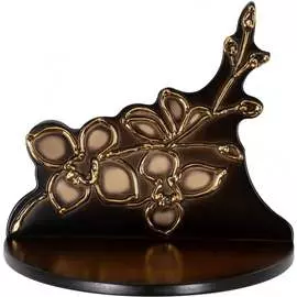 Полка BOGACHO Орхидея Каттлея 11630/каштановый