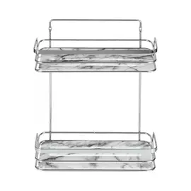 Двойная полка для ванной комнаты FORA