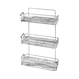 Тройная полка для ванной комнаты FORA