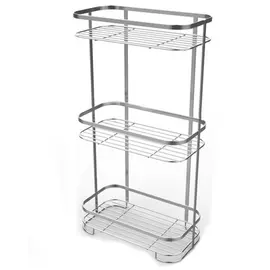 Тройная полка для ванной комнаты и кухни FORA