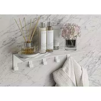 Полка ЭЛИМЕТ Baone 5, белая БП-00002814