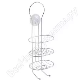 Двухъярусная решетчатая полка для душа FORA