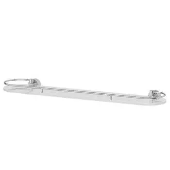 Полка с держателями fbs 60 cm матовое стекло; хром nos 016