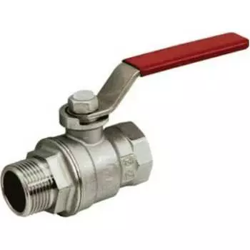 Полнопроходной хромированный шаровой кран Giacomini R854LX026