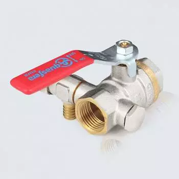 Полнопроходной латунный кран шаровой Aquasfera 1012 Euro 1012-01 109-0453