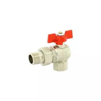 Полнопроходной угловой кран Uni-Fitt 133T2000