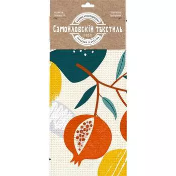 Полотенце вафельное Самойловский текстиль Фрукты 2 781078