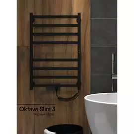 Полотенцесушитель INDIGO Oktava Slim 3 electro LСLOKS3E80-50BRRt
