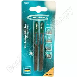 Полотна для электролобзика по дереву GROSS 3145 78267