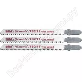 Полотна для электролобзика по дереву MATRIX Professional 78211