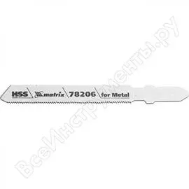 Полотна для электролобзика по металлу MATRIX Professional 78206