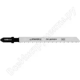 Пильное полотно по дереву, ДСП, ДВП для электролобзика STAYER 1590-2.5_z02