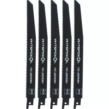 Полотно ножовочное по древесине Интерскол 41218.210