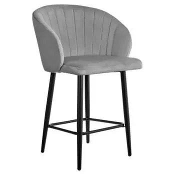 Полубарный стул BRADEX paola, темно-серый RF 0040
