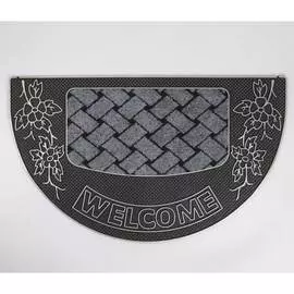 Полукруглый придверный коврик Доляна