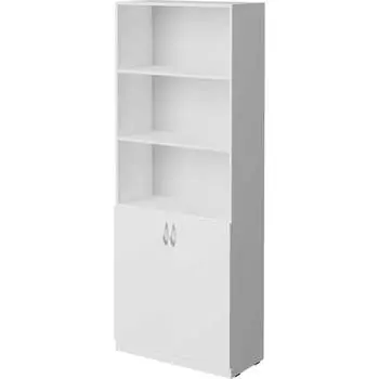 Полуоткрытый шкаф Альянс мебель ХИТ К-10 Белый