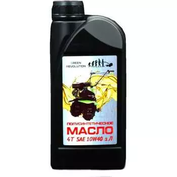 Полусинтетическое масло для 4-х тактных двигателей GREEN REVOLUTION SAE 10W40 86840411