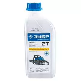 Полусинтетическое масло для двухтактных двигателей ЗУБР
