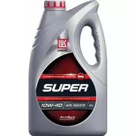 Полусинтетическое масло Лукойл СУПЕР SAE 10W-40 API SG/CD 19192