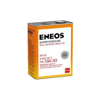 Полусинтетическое моторное масло ENEOS 4л oil1361