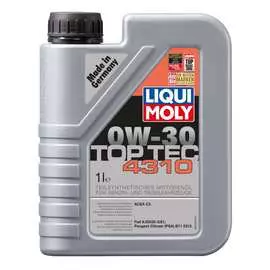 Полусинтетическое моторное масло LIQUI MOLY Top Tec 4310 0W-30 C2 2361