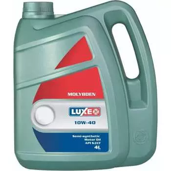 Полусинтетическое моторное масло LUXE M 10w40, молибден 114
