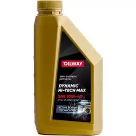 Полусинтетическое моторное масло OILWAY Dynamic Hi-Tech Max 10W-40, API SL/CF 4670030170316