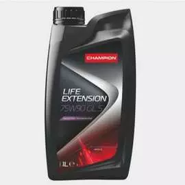 Полусинтетическое трансмиссионное масло CHAMPION LIFE EXTENSION 75W90, GL 5 8203701