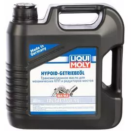 Полусинтетическое трансмиссионное масло LIQUI MOLY Hypoid-Getrieb.TDL 75W-90 GL-4/GL-5 3939