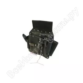 Универсальная кожаная пояс-сумка для инструментов Lucky Guy