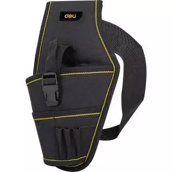 Поясная сумка кобура монтажника DELI 111093