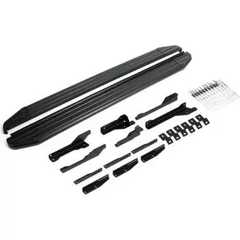 Пороги на автомобиль для Exeed VX I 2020-н.в. Rival Premium-Black A193ALB.0906.1