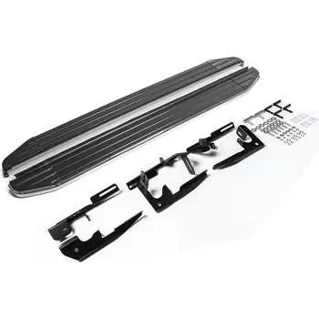 Пороги Toyota Highlander II 2007-2010 2010-2014 Rival Premium A180ALP.5704.1