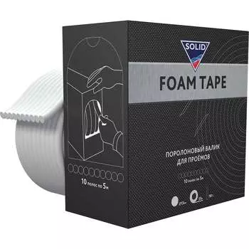 Поролоновые валики для проемов SOLID PROFESSIONAL LINE FOAM TAPE D 561.13050