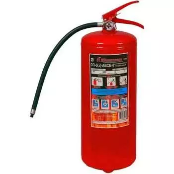 Порошковый огнетушитель Ярпожинвест ОП-6(з)-АВСЕ-01 (А) 4627099830064