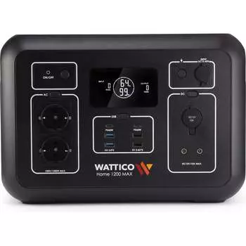 Портативная зарядная станция для дома дачи и котла WATTICO Home 1200 MAX 00-00000101