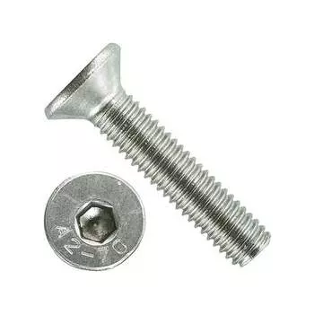 Потайной нержавеющий винт 23 БОЛТА 6x16 DIN7991, 10 шт. 2000000607993