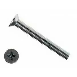 Потайной оцинкованный винт КРЕП-КОМП 4х50 DIN965 40 шт. вп450мф