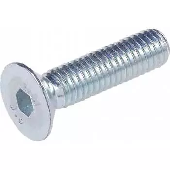 Потайной оцинкованный винт КРЕП-КОМП 6x25 DIN7991 500 шт. впш625ф