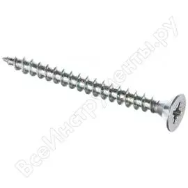 Универсальный потайной оцинкованный шуруп МЕТИЗНЫЙ ДВОР 5,0x50 (250 шт.) 4690441022684