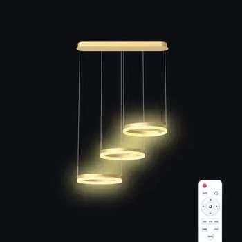 Потолочная диммируемая люстра светодиодная RITTER