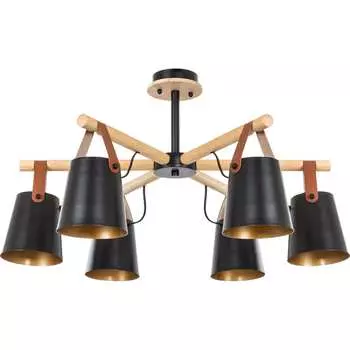 Потолочная люстра ARTE LAMP THOMAS A7032PL-6BK