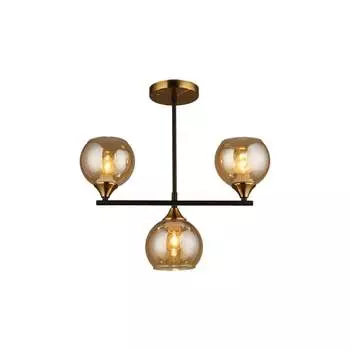 Потолочная люстра IMEX MD. 1234-3-S BK+CP