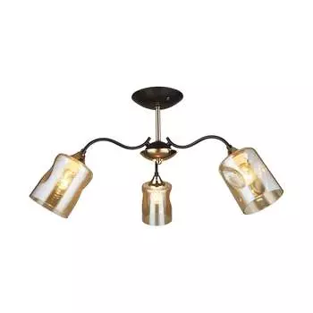 Потолочная люстра IMEX MD.4052-3-S BK+FGD