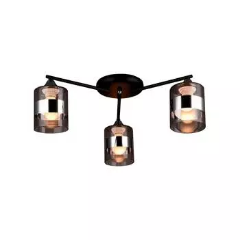 Потолочная люстра IMEX MD.0877-3-S BK+CH