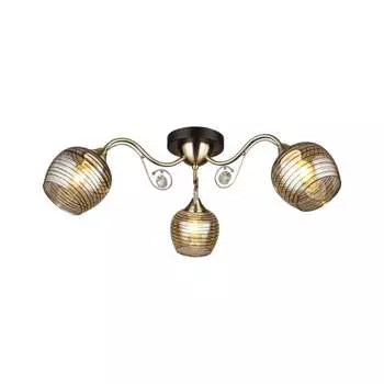 Потолочная люстра IMEX MD.4044-3-S AB+BK