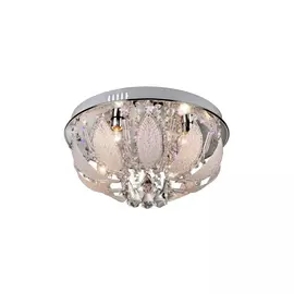 Потолочная люстра imex 4х60вт e14, пульт ду, led md.0946-4-s ch