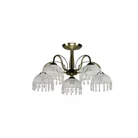 Потолочная люстра imex классическая 5х60вт e27 kl.51002-5-s ab